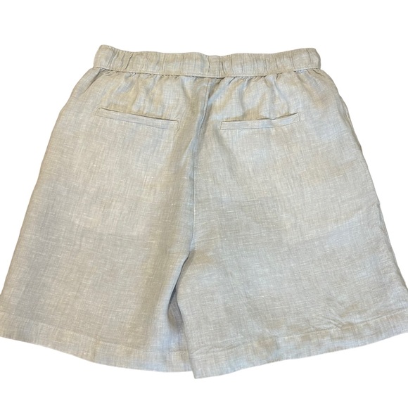 Tahari 100% Linen Shorts S - Picture 5 of 7